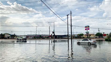 Parts of Las Vegas Strip Flood After Heavy Rain.